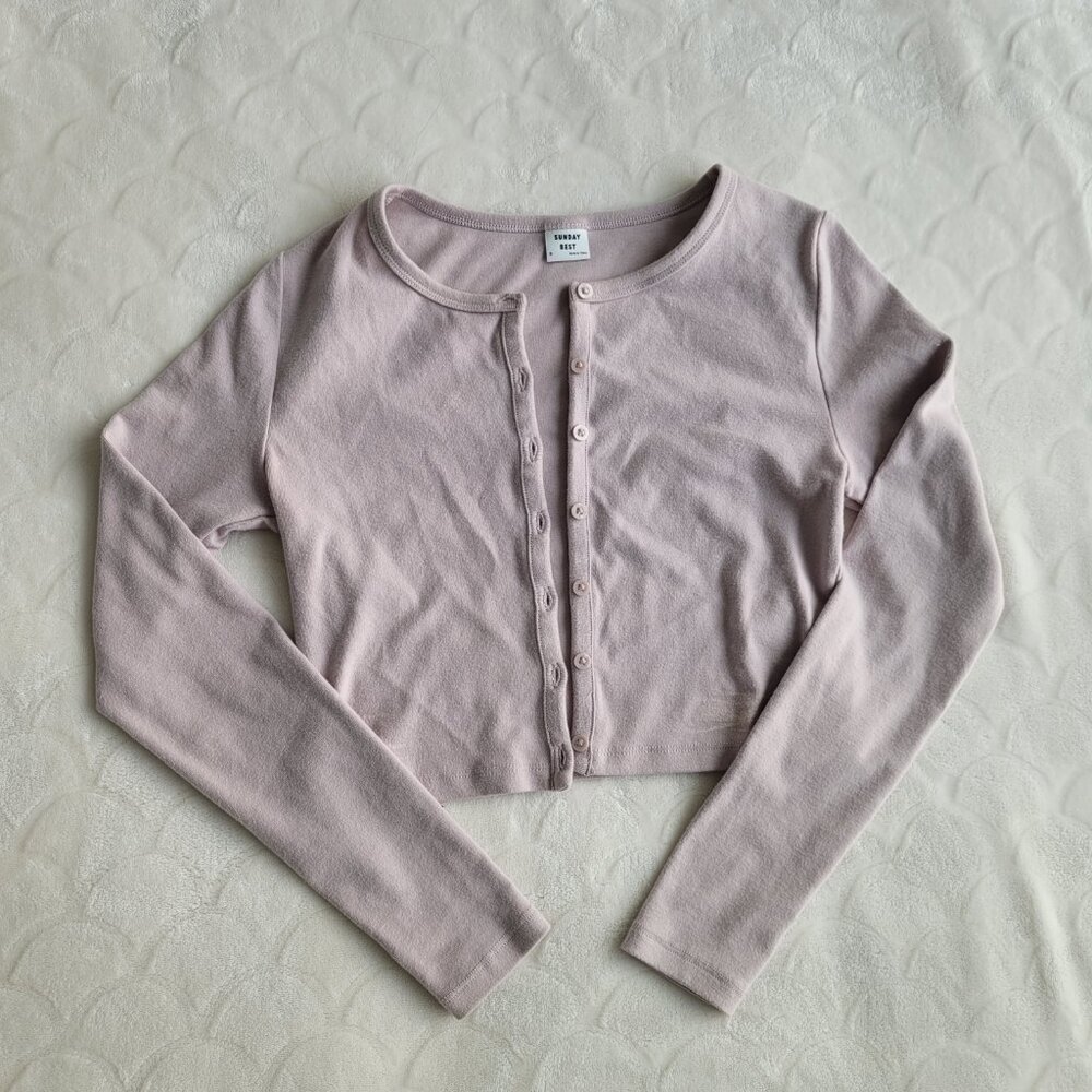 Aritzia Sunday Best Apple Longsleeve Small